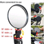 Black Bicycle Rearview Mirror