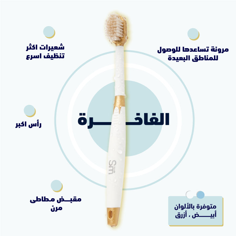 Premium smart miswak brush